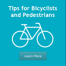 Tips for Bicyclists and Pedestrians